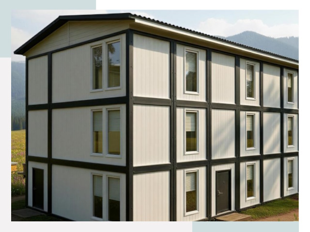 Модульные общежития в Ярцеве