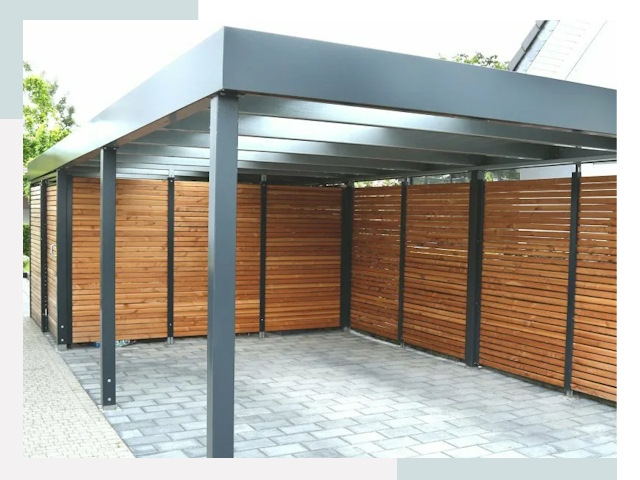 Навесы для парковки в Ярцеве