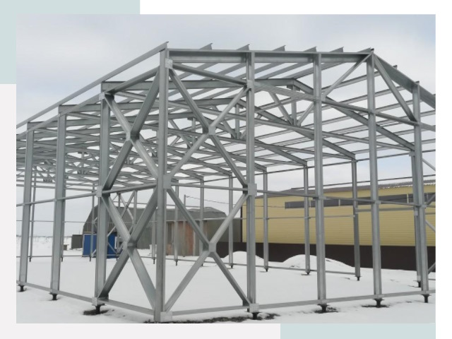 Каркасные ангары в Ярцеве