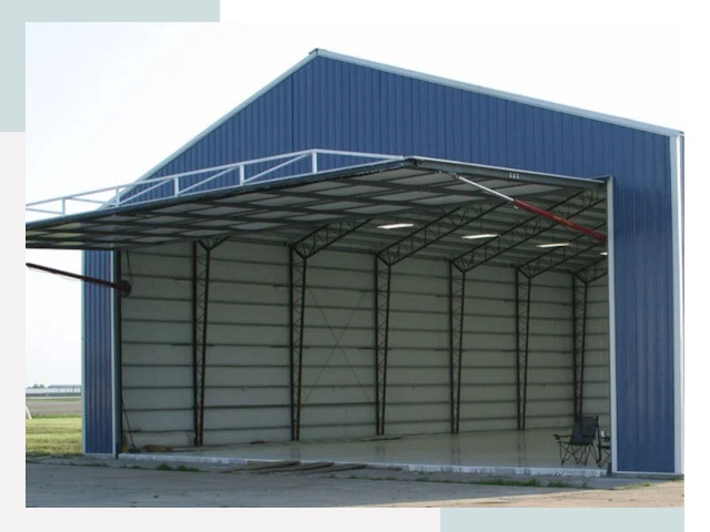Прямо стенные ангары в Ярцеве