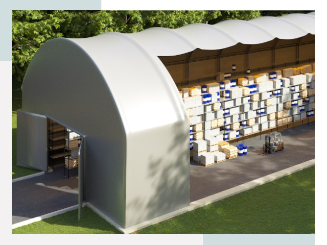Тентовые ангары в Ярцеве