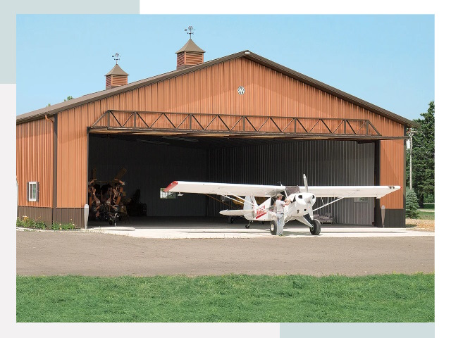 Ангары для самолетов в Ярцеве