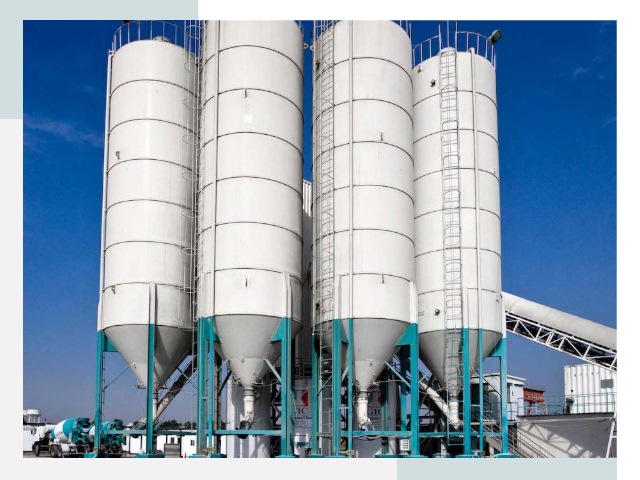 Строительство цементных силосов в Ярцеве