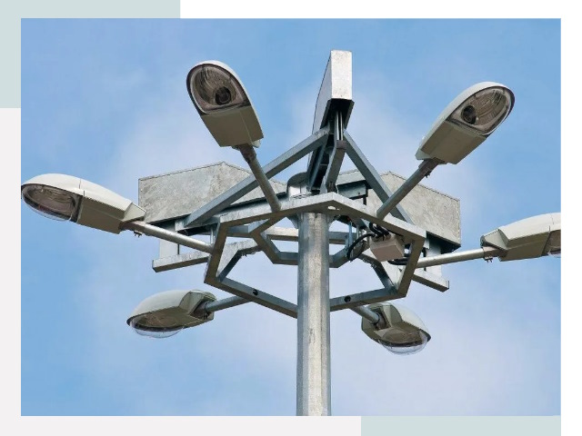 Монтаж осветительных мачт в Ярцеве