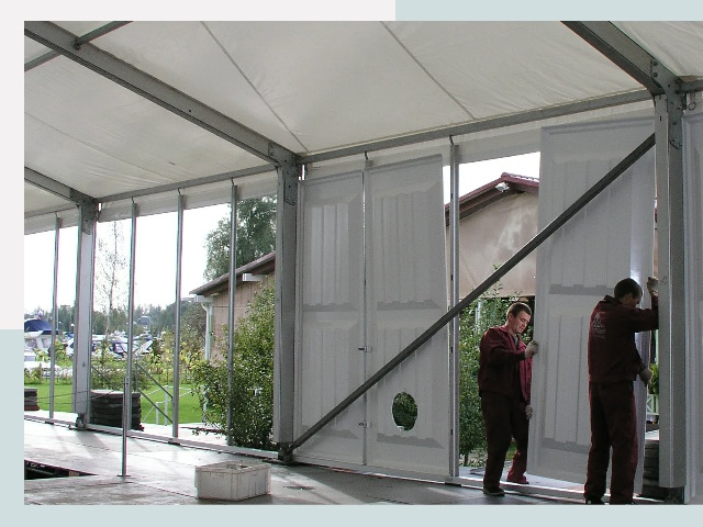 Быстро сборные шатры в Ярцево от 610 руб. за м²