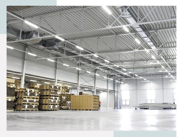 Освещение ангаров в Ярцеве