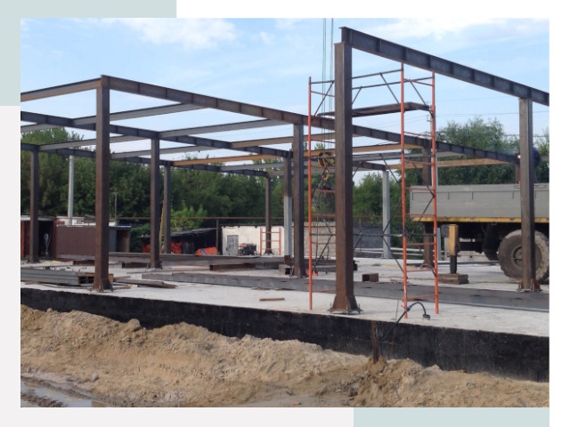 Фундамент для ангаров в Ярцеве