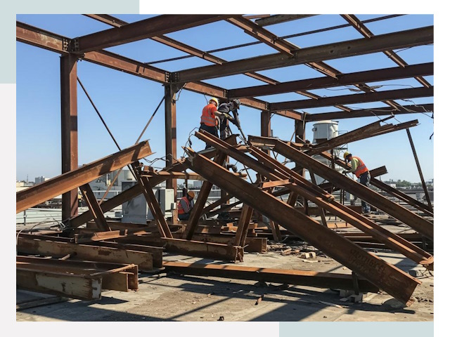 Демонтаж металлоконструкций в Ярцеве от 610 руб.